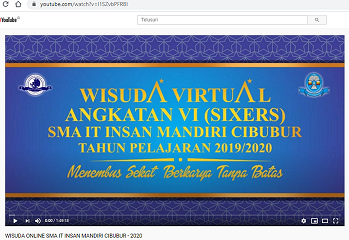 You are currently viewing WISUDA VIRTUAL SMAIT INSAN MANDIRI