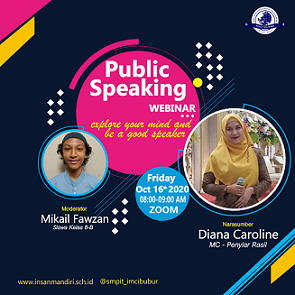 Webinar Public Speaking SMP IT Insan Mandiri Cibubur