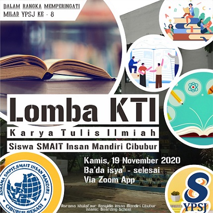 lomba karya tulis ilmiah asrama insan mandiri cibubur