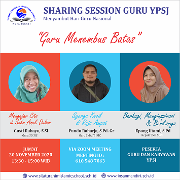Read more about the article SHARING SESSION GURU YPSJ