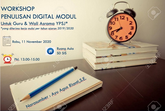 Read more about the article WORKSHOP PENULISAN DIGITAL MODUL