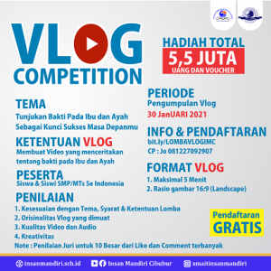 Read more about the article LOMBA VLOG (VLOG COMPETITION)