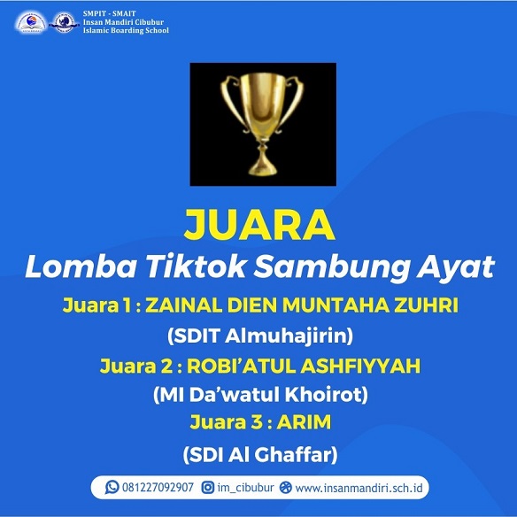 You are currently viewing JUARA LOMBA TIKTOK SAMBUNG AYAT