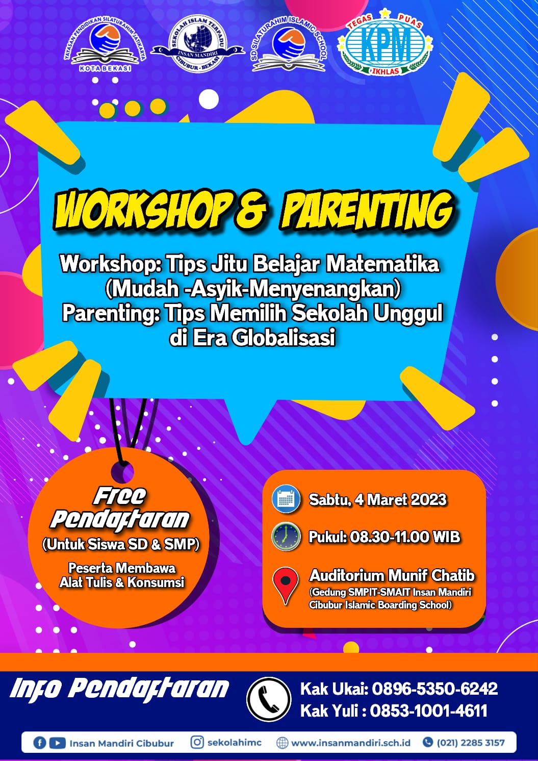 Read more about the article Workshop dan Parenting