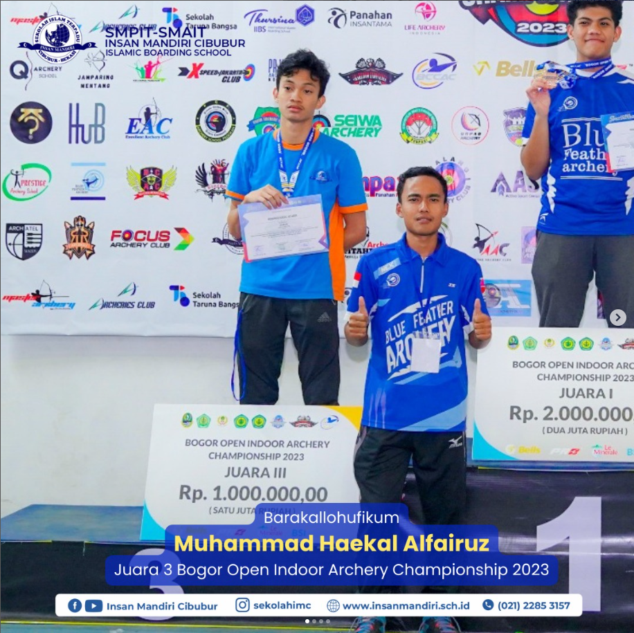 Juara Panahan Muhammad Haekal Alfairus