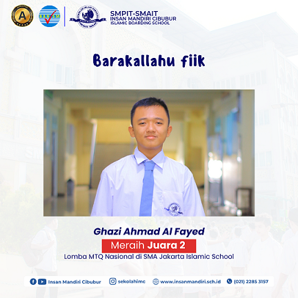 Ghazi Ahmad Al Fayed (Kelas XI SMA IT Insan Mandiri Cibubur)