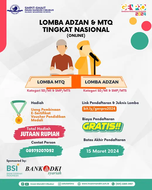 Lomba MTQ dan Lomba Adzan Online