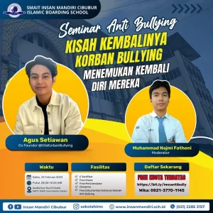 Read more about the article Seminar Anti Bullying : Menemukan Kembali Diri Mereka