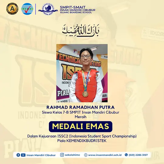 Rahmad Ramadhan Putra Raih Medali Emas dalam Kejuaraan Tae Kwon Do ISSC2