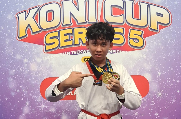 Read more about the article Rahmad Ramadhan Putra Raih Medali Emas di KONI CUP SERIES 5 Indonesia Taekwondo Championship 2024