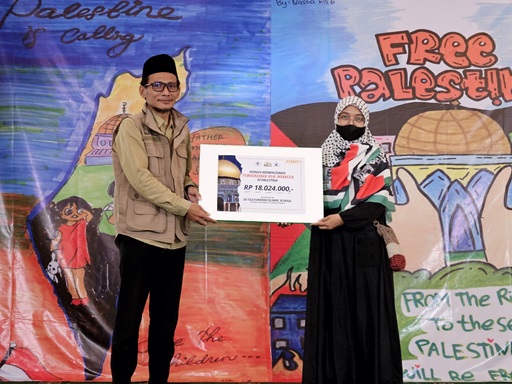 Donasi Pembangunan RSIA Indonesia IMC & SIS For Palestine Meriah dan Penuh Kepedulian