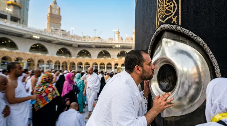 Berdesakan Demi Mencium Hajar Aswad Antara Tekad dan Adab Ibadah